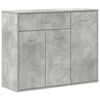 vidaXL Sideboard | Concrete Grey | Engineered Wood | Sideboard | Rectangular