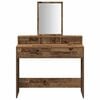 vidaXL Dressing Table Old Wood 100 x 41 x 140 cm Engineered Wood