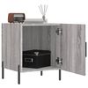 vidaXL Bedside Cabinets 2 pcs Grey Sonoma 40x40x50 cm Engineered Wood