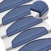 vidaXL Stair mats 10 pcs 65 x 24 x 4 cm Non-Slip Blue