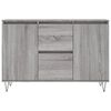 vidaXL Sideboard Grey Sonoma 101.5x35x70 cm Engineered Wood