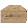 vidaXL Bed Drawers Artisan Oak 135 x 36.5 x 16.5 cm Engineered Wood