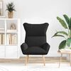 vidaXL Armchair Black 69 x 74 x 93 cm Fabric
