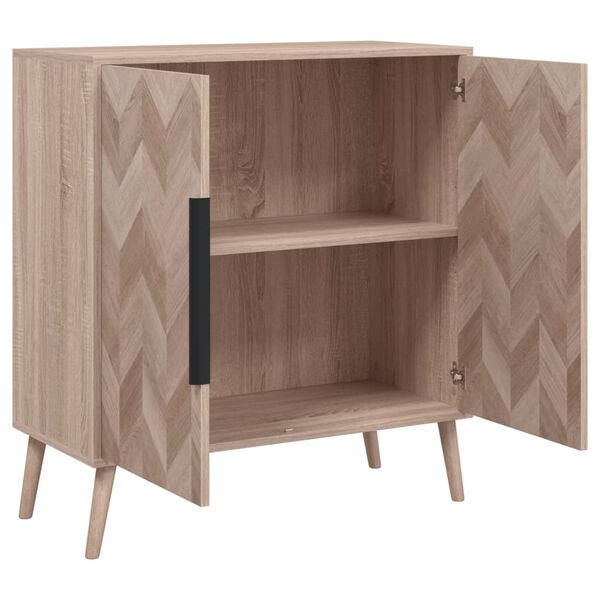 Finori Sideboard Lusk 01A Sonoma Oak 80x38.5x88 cm