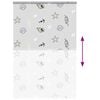 vidaXL Shower Roller Blind with Cassette 160x240 cm Fabric Width 156 cm