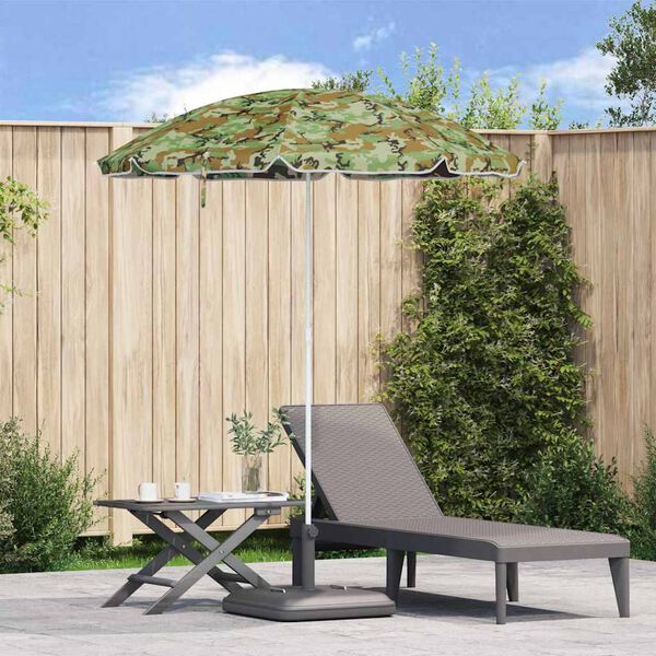 vidaXL Umbrella Camouflage 161 x 161 x 193 cm Polyester