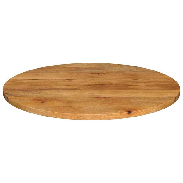 vidaXL Table Top &Oslash; 70x2.5 cm Round Solid Wood Mango