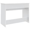 vidaXL Dressing Table with Mirror White 100x45x76 cm