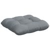 vidaXL Seat Cushions 4 pcs Light Grey 40 x 40 x 12 cm Fabric