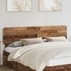 vidaXL Headboard Old Wood 200 cm Engineered wood