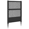 vidaXL Trellis with Spike Anthracite 99 x 6 x 165 cm PP