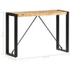 vidaXL Console Table 110x35x76 cm Solid Mango Wood