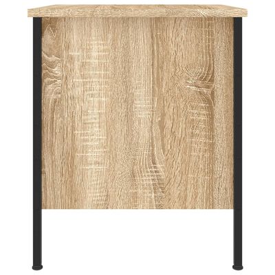 vidaXL Bedside Cabinet Sonoma Oak 40x42x50 cm Engineered Wood