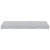 vidaXL Floating Wall Shelves 4 pcs Concrete Grey 60x23.5x3.8 cm MDF