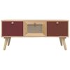 vidaXL Coffee Table with Drawers 80x40x35.5 cm Engineered Wood