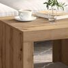 vidaXL Coffee Table Artisan Oak 50 x 50 x 35 cm Engineered Wood
