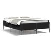 vidaXL Bed Frame without Mattress Black 120x190 cm Small Double