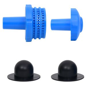 vidaXL Pool Strainer Set | Blue and black | PP (Polypropylene), rubber | Medium
