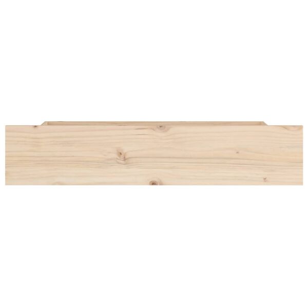 vidaXL Bed Drawers 4 pcs Solid Wood Pine
