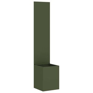 vidaXL Garden Privacy Screen Fretwork Olive green 32 x 32 x 150 cm