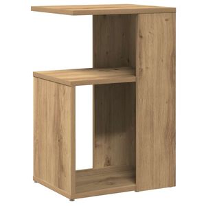 vidaXL Side Table Artisan Oak 36x30x56 cm Engineered Wood