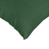 vidaXL Sofa Pillows 2 pcs Dark Green 80 x 40 cm Corduroy Fabric