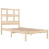vidaXL Bed Frame without Mattress 90x200 cm Solid Wood Pine