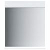 vidaXL Bathroom Mirror with Shelf BERG White 60x12x70 cm Solid Wood
