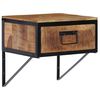vidaXL Bedside Cabinet 40x35x40 cm Solid Wood Mango