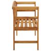 vidaXL Garden Bench 120 cm Solid Acacia Wood