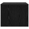 vidaXL Coffee Table Black Oak 60 x 50 x 40 cm Engineered Wood