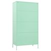 vidaXL Wardrobe Mint 90x50x180 cm Steel