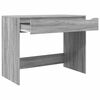 vidaXL Desk with Drawer Grey Sonoma 100 x 50 x 78 cm Engineered Wood