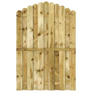 vidaXL Garden Gate Impregnated Pinewood 100x150 cm