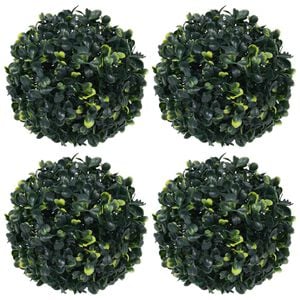 vidaXL Artificial Boxwood Ball | Mixed Green | Polyethylene | Medium