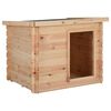 vidaXL Dog House 102.5x88x84 cm Solid Pine Wood 14 mm