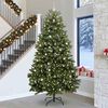 vidaXL Artificial Christmas Tree Green 300 cm PVC and Metal