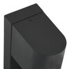 vidaXL Outdoor Wall Lights 2 pcs Black 12 x 7 x 15 cm Stainless steel