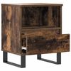 vidaXL Bedside Cabinets 2 pcs Smoked Oak 40x35x50 cm Engineered Wood