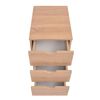 vidaXL Drawer Unit 33x45x60 cm Oak