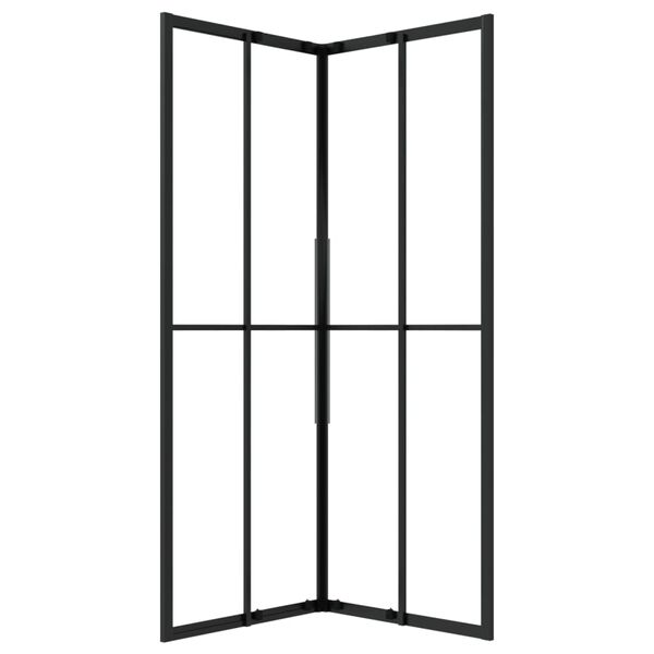 vidaXL Shower Cabin ESG 80x80x180 cm