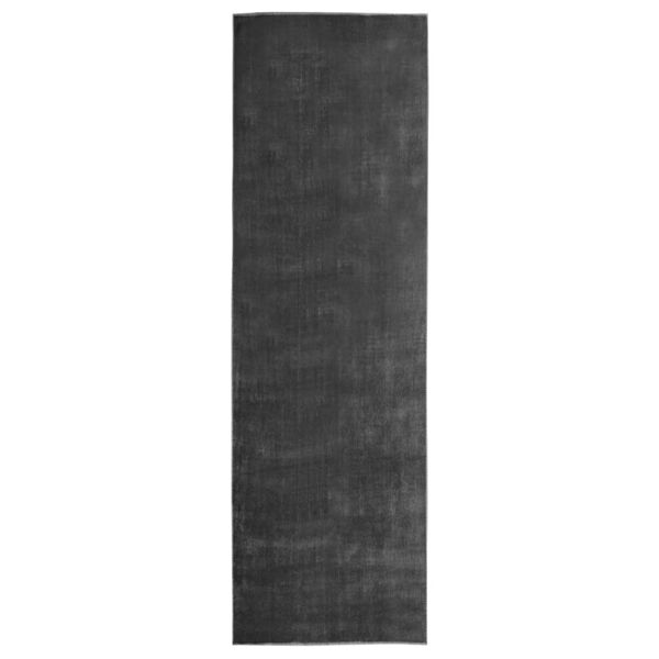 vidaXL Carpet Runner Washable Foldable Anthracite 60x300 cm Polyester