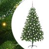 vidaXL Christmas Tree with 300 LEDs with Stand Green 180 cm PE