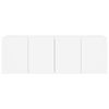 vidaXL TV Cabinets Wall-mounted 2 pcs White 60x30x41 cm