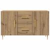 vidaXL Sideboard Artisan Oak 100x36x60 cm Engineered Wood