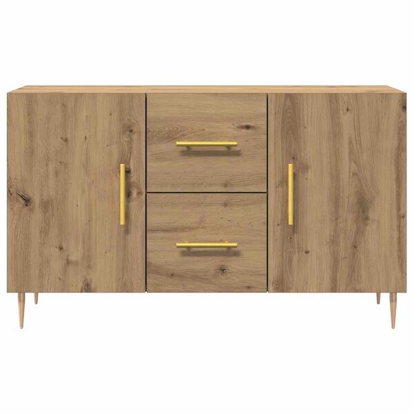 vidaXL Sideboard Artisan Oak 100x36x60 cm Engineered Wood