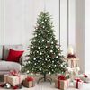 vidaXL Artificial Christmas Tree with 300 LEDs with Stand Green 180 cm