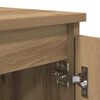 vidaXL TV Cabinet Artisan Oak 104 x 35 x 50 cm Engineered Wood