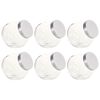 vidaXL Candy Jars 6 pcs 15.5x10.5x15 cm 1400 ml
