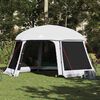 vidaXL Pool Tent with Removable Fly & Mesh Walls Grey 512x458 cm